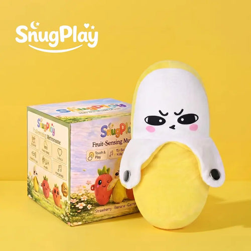 Interactive Musical Fruit Plush – Touch to Play Songs Together!