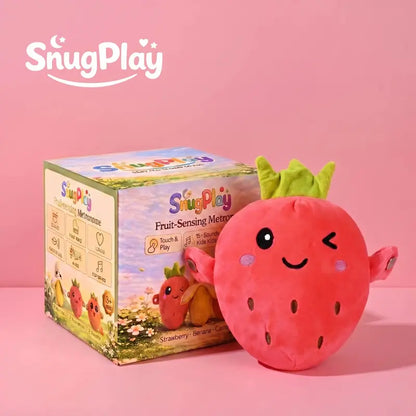 Interactive Musical Fruit Plush – Touch to Play Songs Together!