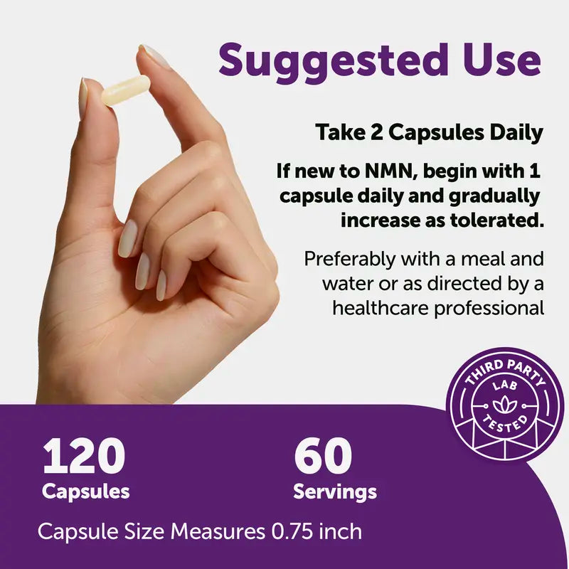 Ultimate 10-in-1 NMN Supplement for Cellular Vitality & Longevity