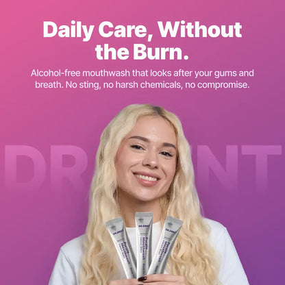 Instant Purple Teeth Whitening Mouthwash Sachets