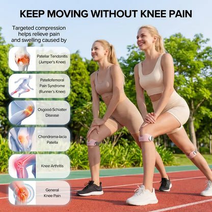Targeted Patellar Tendon Support Strap for Instant Knee Pain Relief | 1 Pair