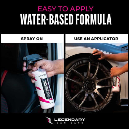 Restore Deep High-Gloss Shine to Tires, Trim & Plastics