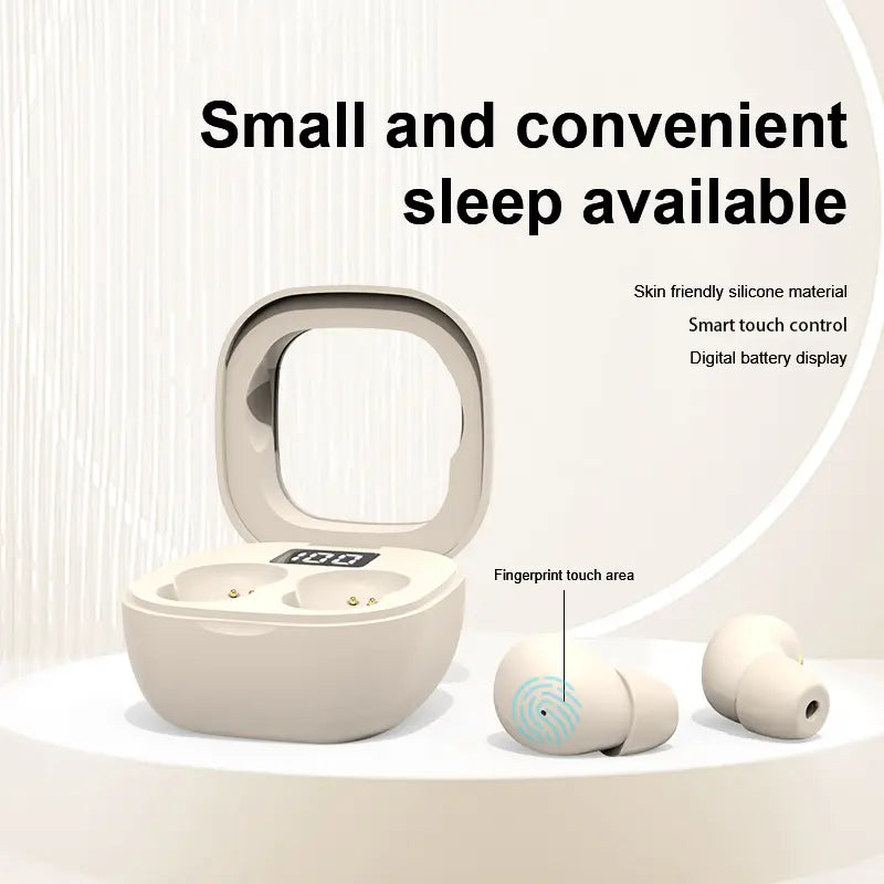 Ultra-Small Invisible Sleep Earbuds for Side Sleepers