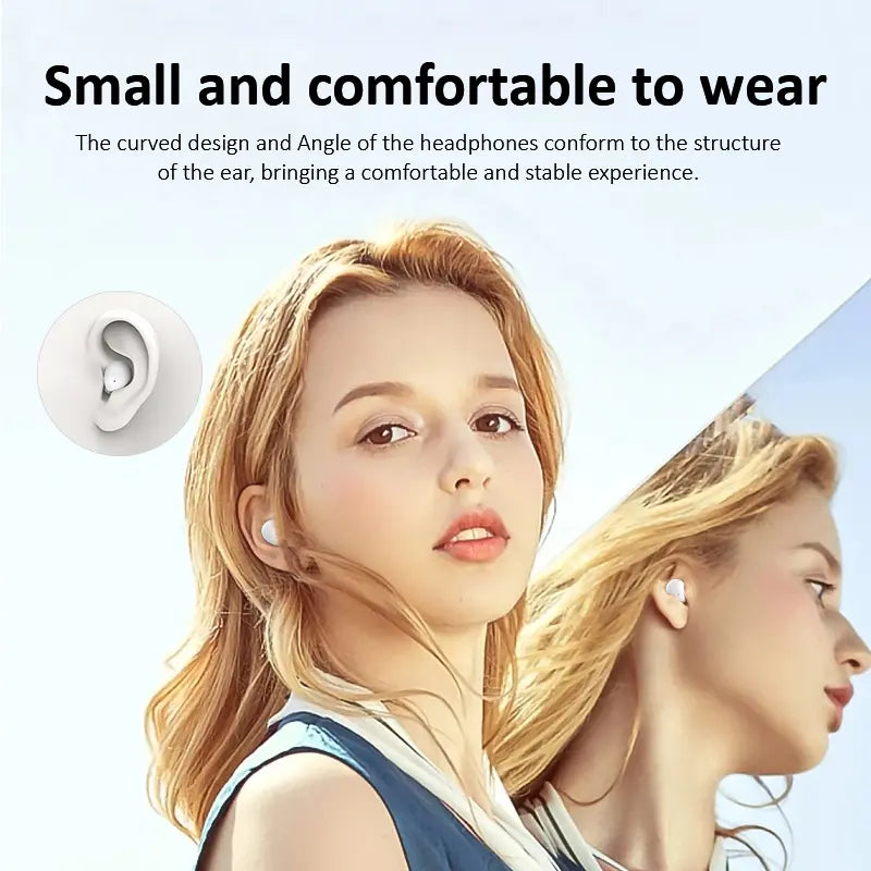 Ultra-Small Invisible Sleep Earbuds for Side Sleepers