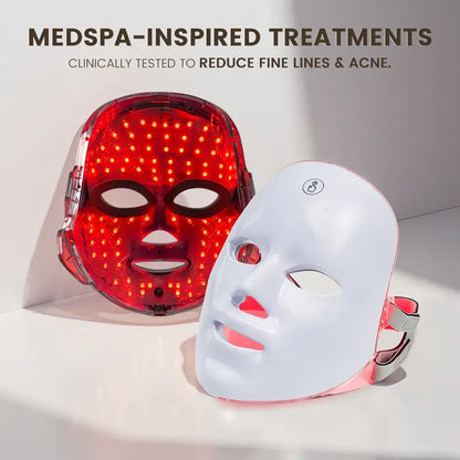 7-Color LED Light Therapy Face Mask
